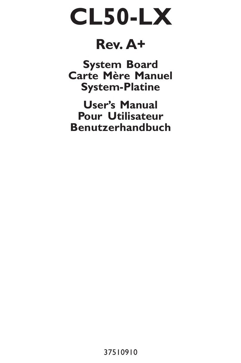 DFI CL50-LX User manual