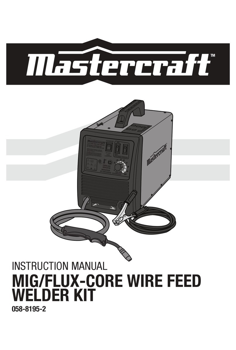 MasterCraft MIG User manual
