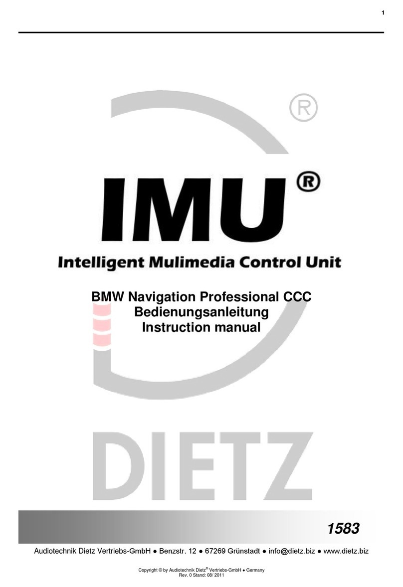 Dietz 1583 IMU instruction manual