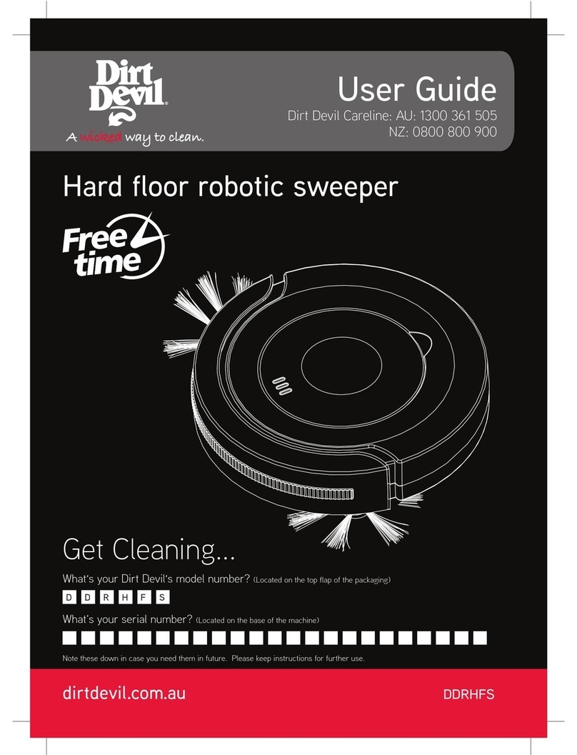 Dirt Devil DDRHFS user guide