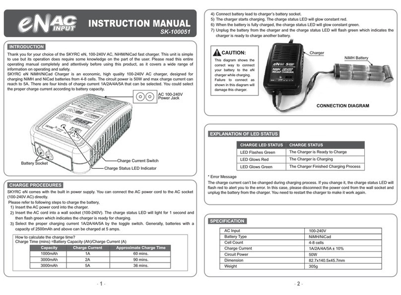 Skyrc SK-100051 instruction manual