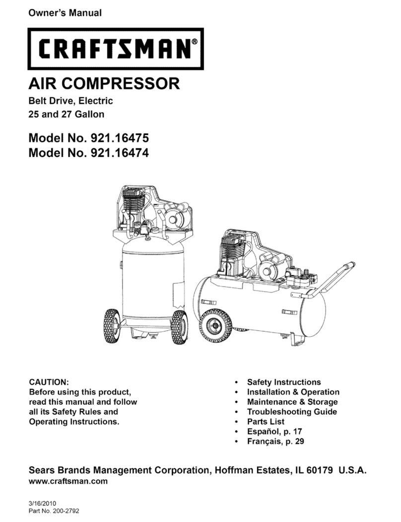 Craftsman 921.16475 User manual