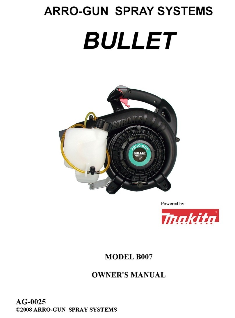 ARRO-GUN BULLET B007 owner's manual
