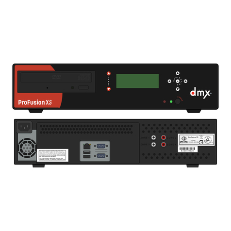 DMX ProFusion XS user guide