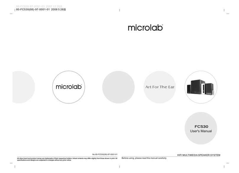 Microlab FC530 user manual
