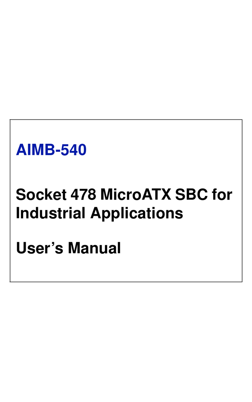 Advantech AIMB-540 User manual