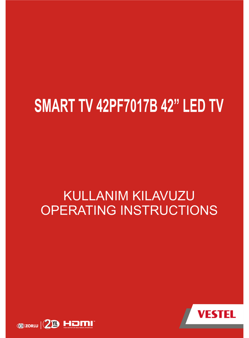 VESTEL 42PF7017B operating instructions