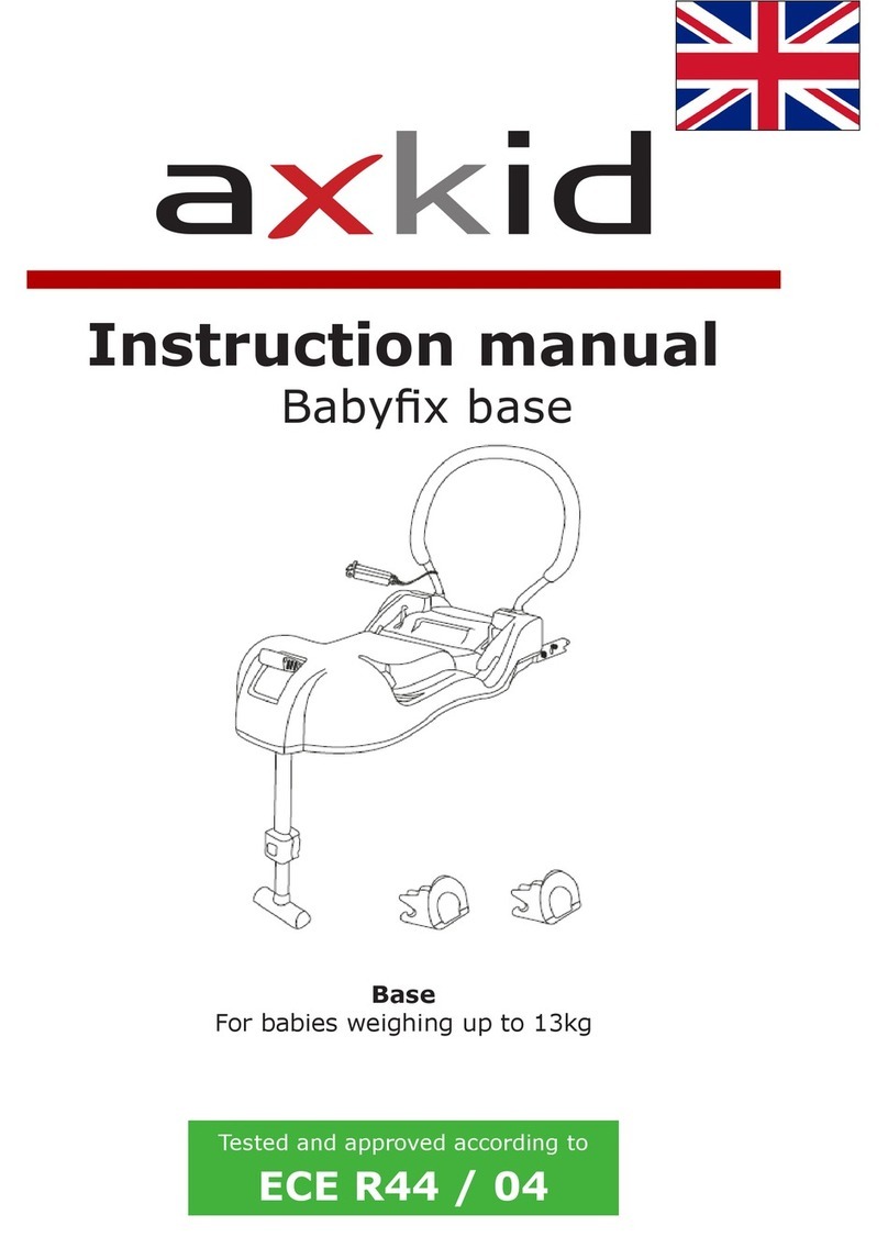 AxonKids Babyfix base instruction manual