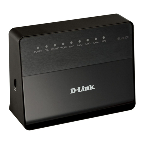 D-Link DSL-2640U User manual