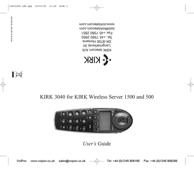 Kirk 3040 user guide