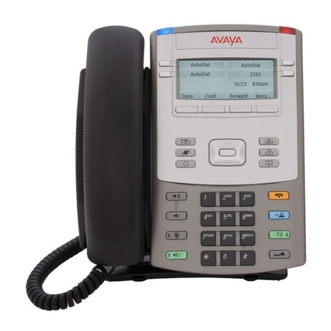 Avaya 1120E IP User manual