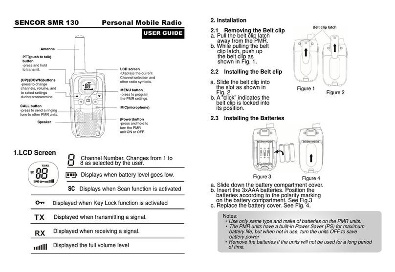 Sencor SMR 130 user guide