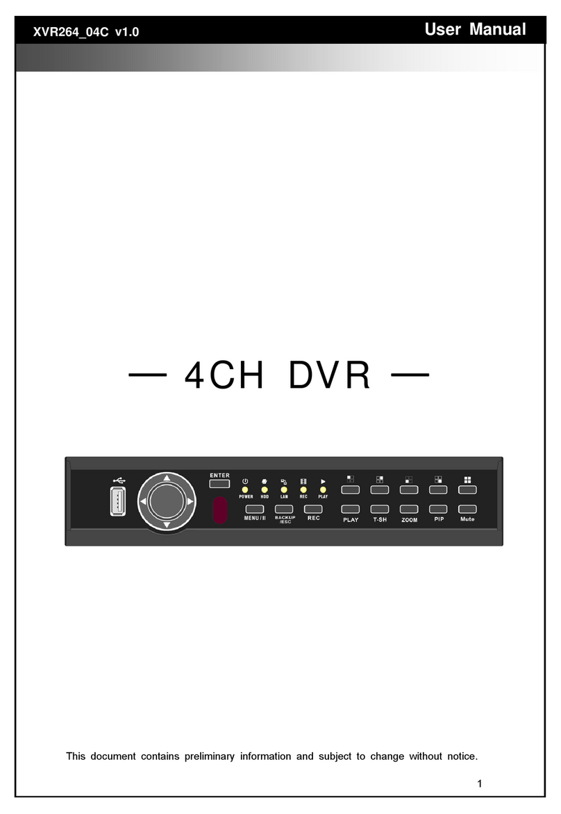 xcore XVR264_04C user manual