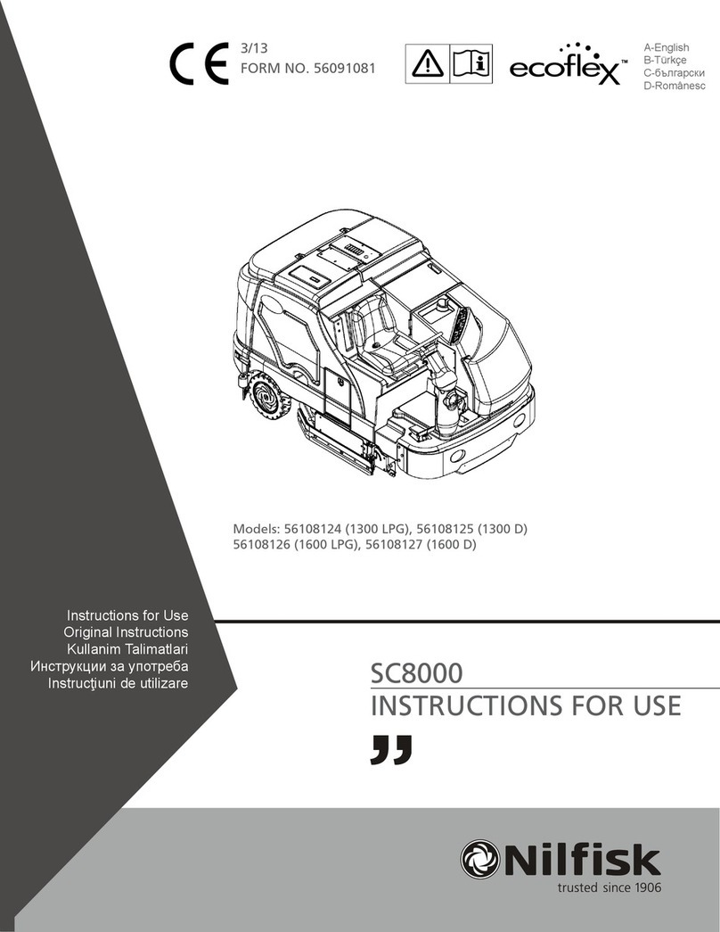 Nilfisk-Advance SC8000 User manual