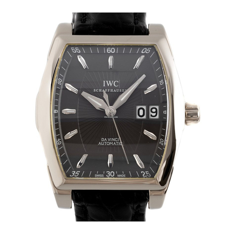 iwc DA VINCI AUTOMATIC User manual iwc DA VINCI AUTOMATIC User manual