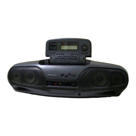 Panasonic RX-DT707 User manual