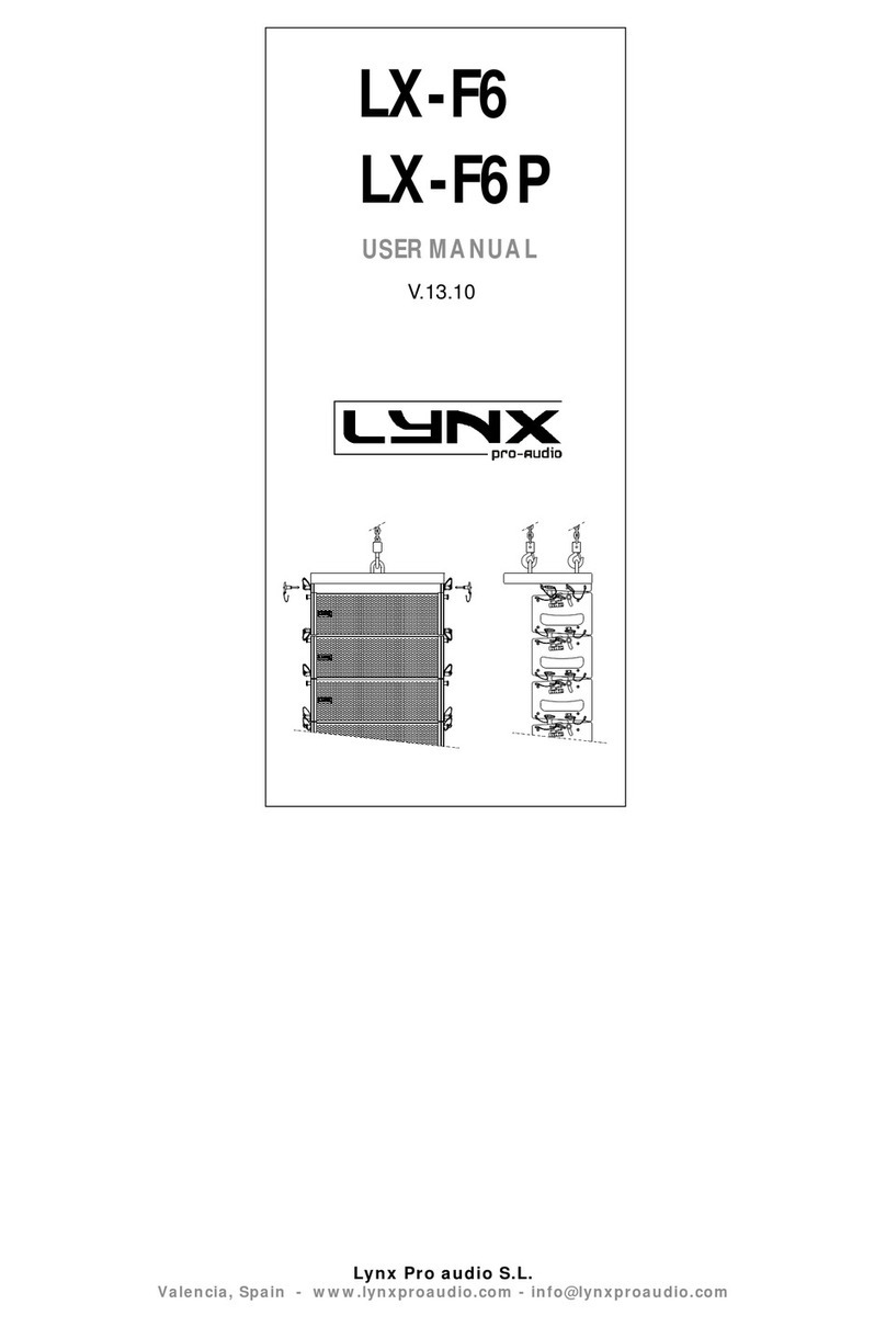 Lynx LX-F6 User manual