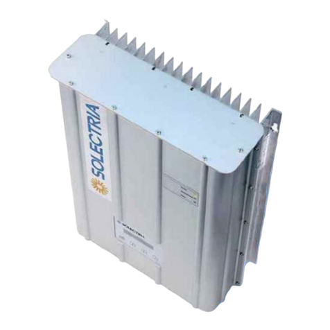 Solectria Renewables PVI 2500 Installation and operation manual