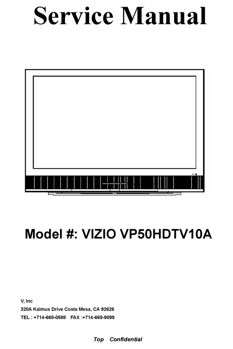 Vizio VP50HDTV10A User manual