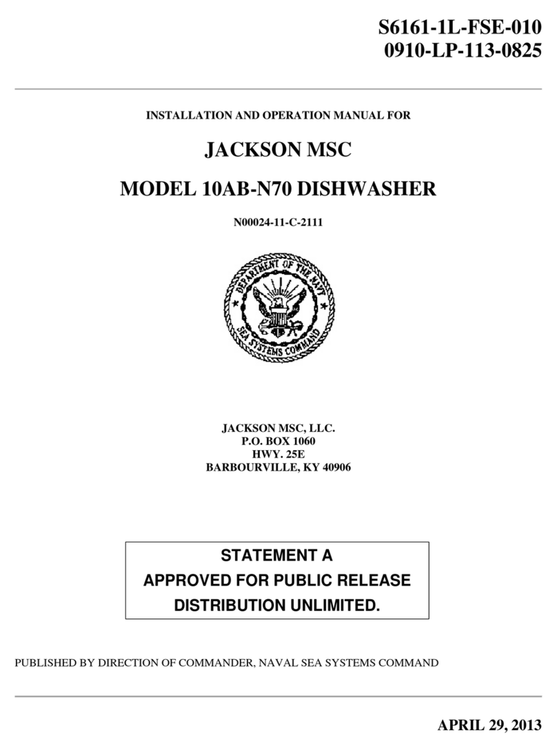 Jackson MSC 10AB-N70 User manual Jackson MSC 10AB-N70 User manual