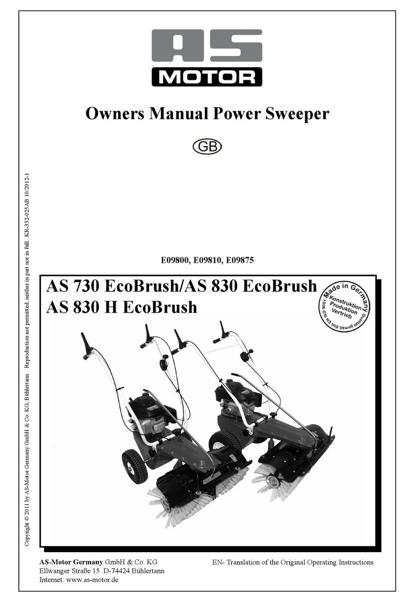 AS MOTOR AS 730 EcoBrush owner's manual
