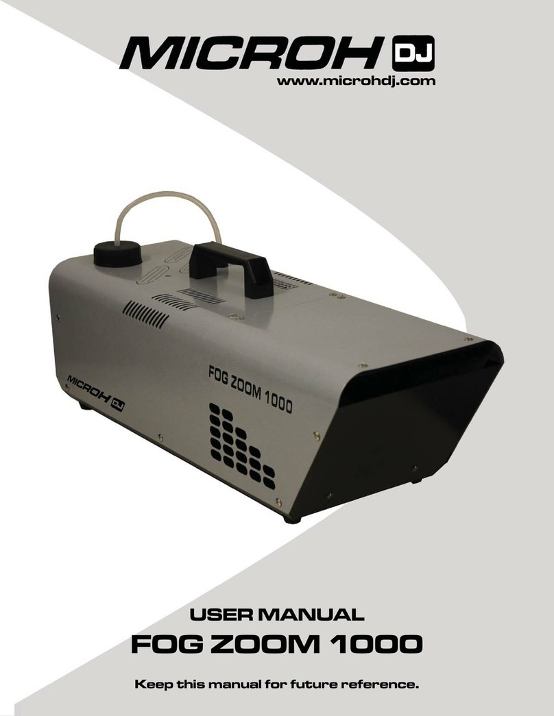 Microh FOG ZOOM 1000 User manual