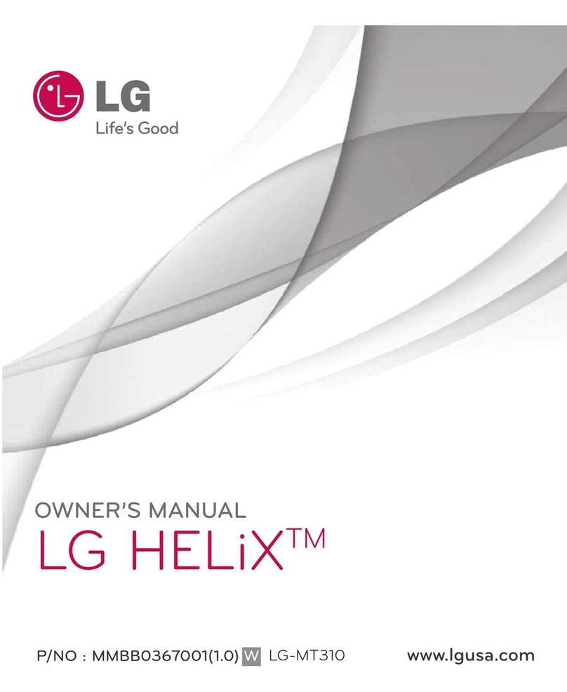 LG HELiX MT310 User manual