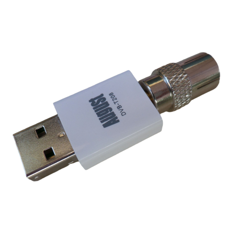 August DVB-T208 User manual