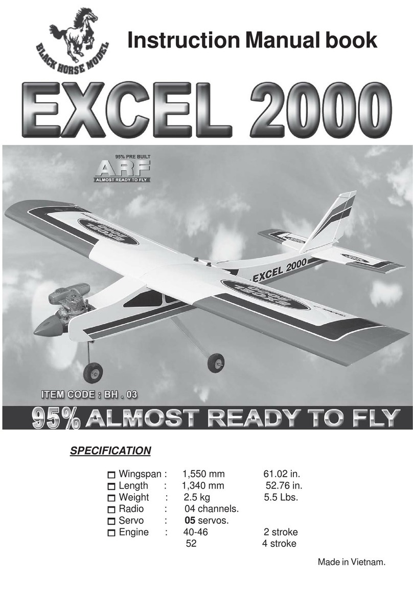 Black Horse Model Excel 2000 Owner's manual Black Horse Model Excel 2000 Owner's manual