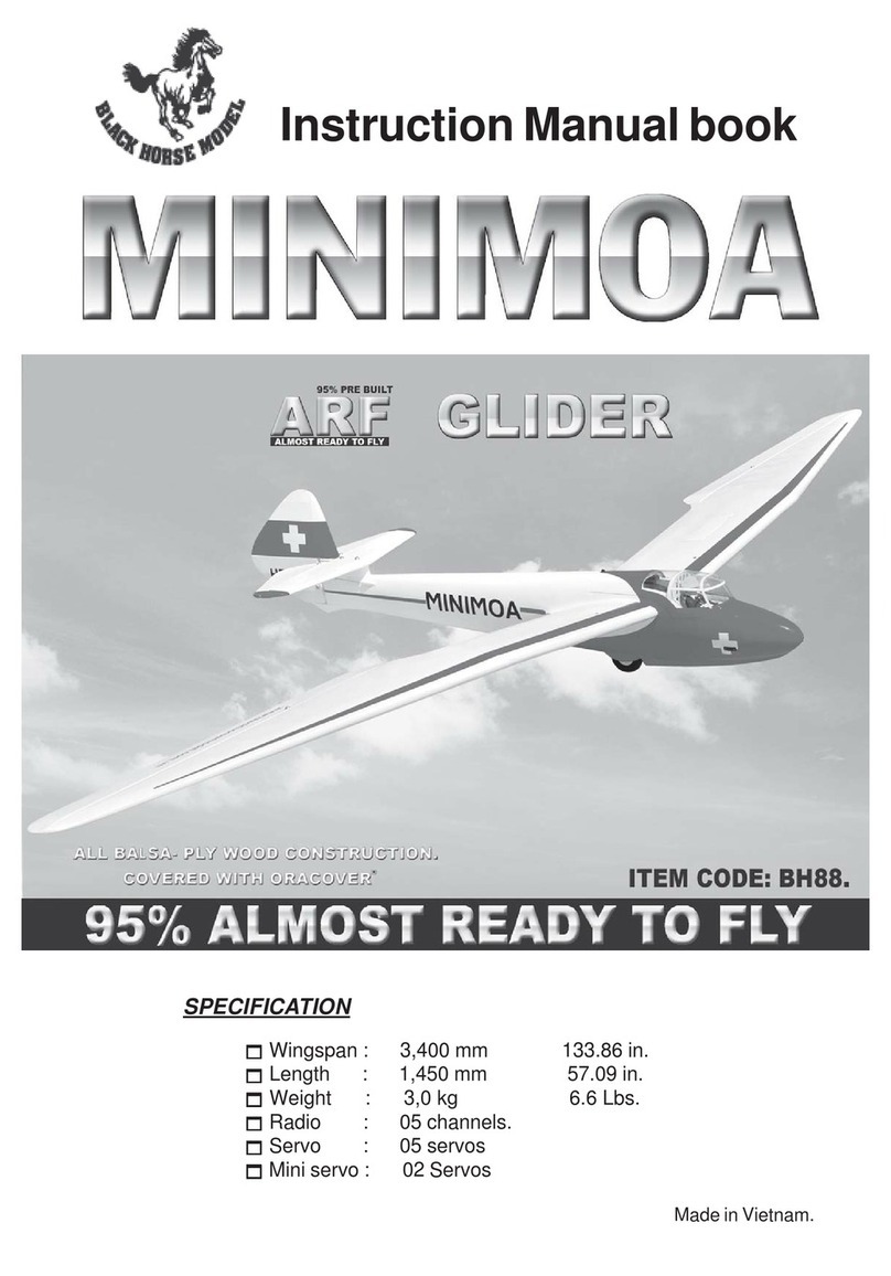 Black Horce Model Minimoa Owner's manual Black Horce Model Minimoa Owner's manual