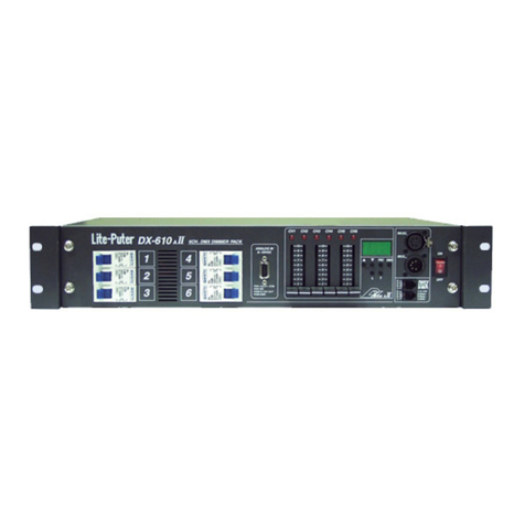 Lite-Puter DX-610 User manual