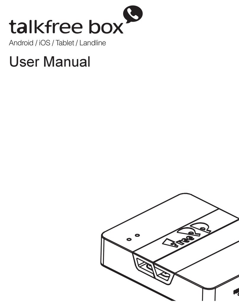 FreePP talkfree box BV1106 user manual