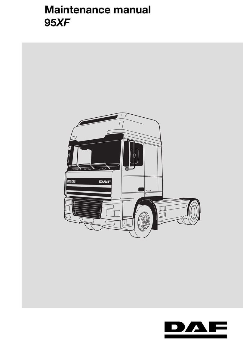 DAF 95XF Maintenance manual