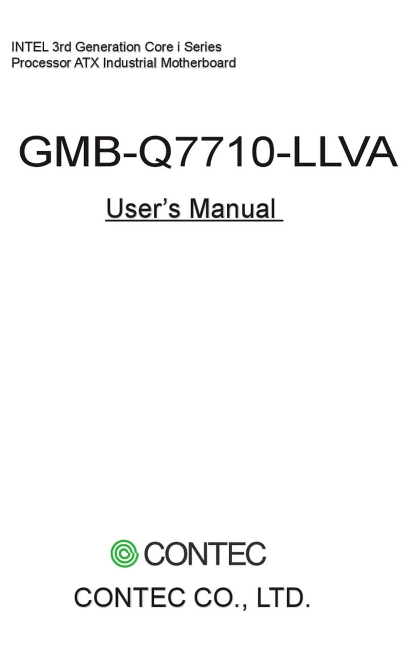 Contec GMB-Q7710-LLVA User manual