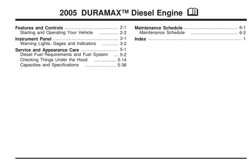 Dura-Max 6.6L V8 Turbo Diesel Engine User manual