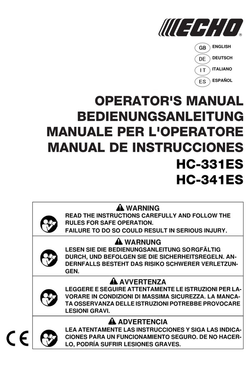 Echo HC-331ES User manual