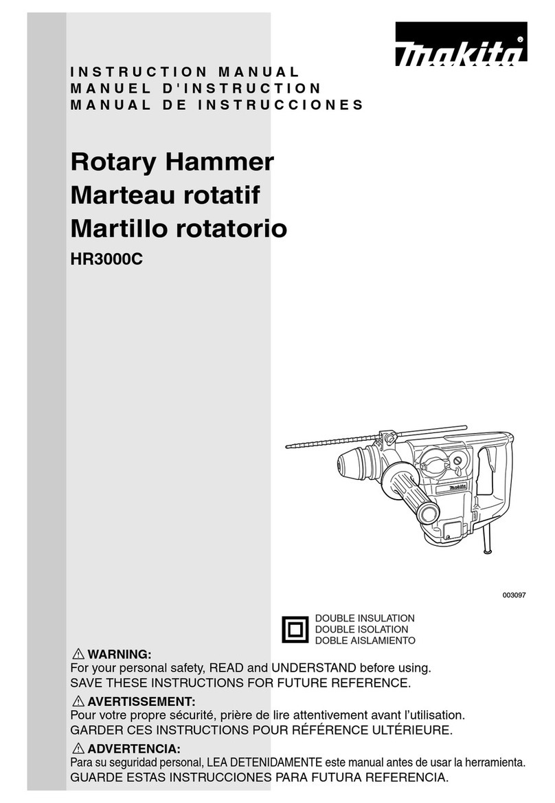 Makita HR3000C instruction manual