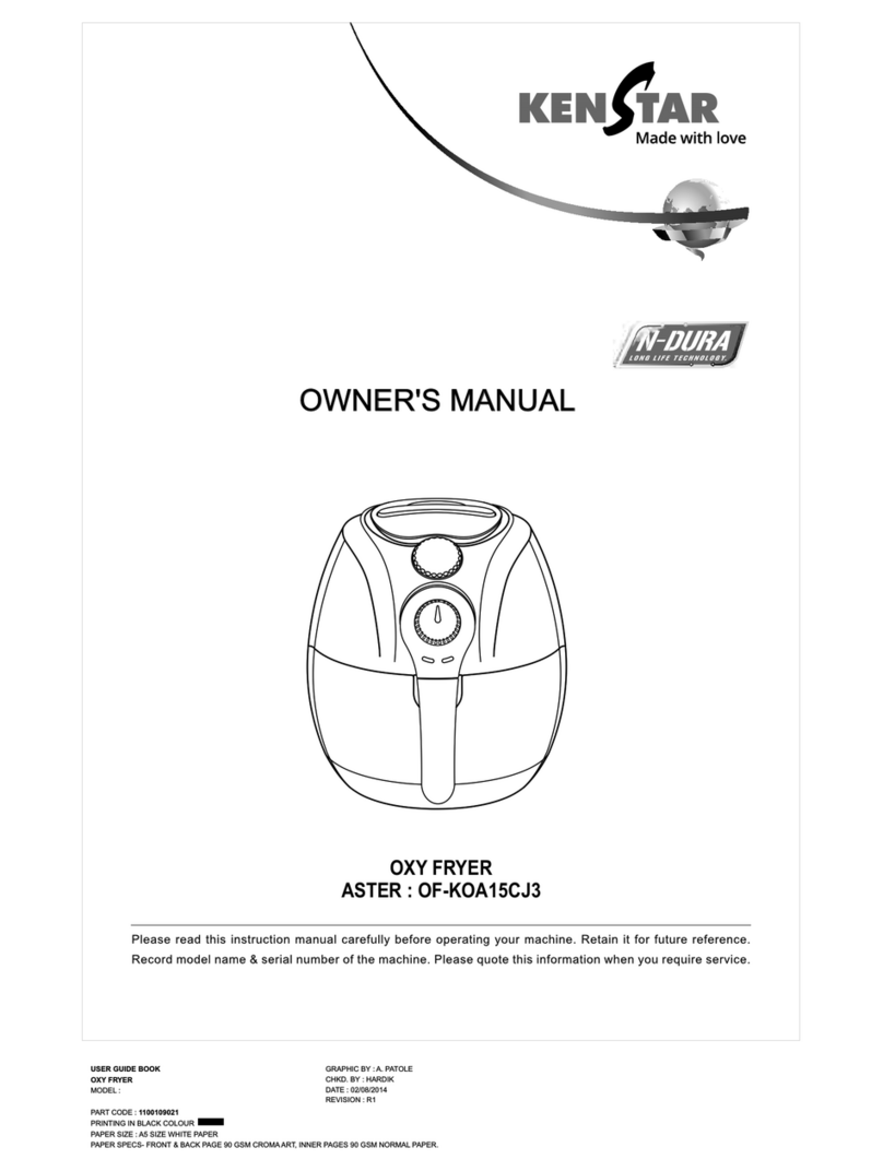 Kenstar Aster OF-KOA15CJ3 owner's manual