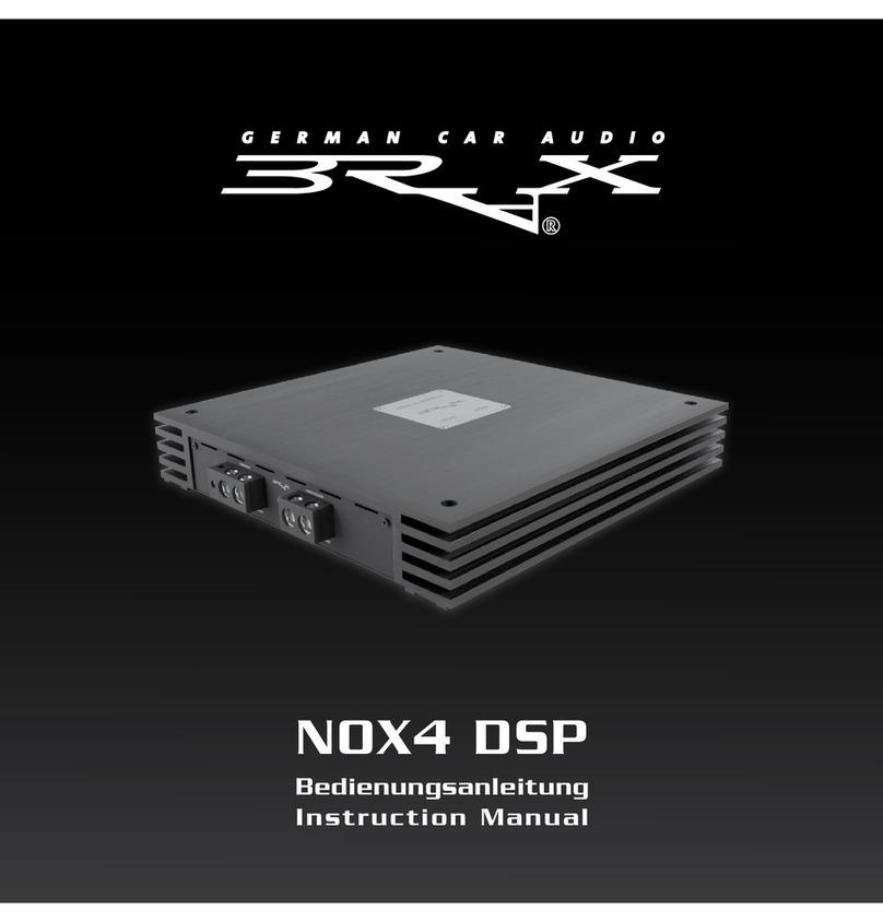 BRAX NOX4 DSP instruction manual