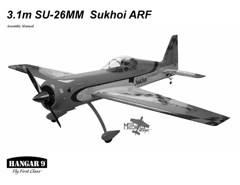 Hangar 9 85cc Sukhoi SU-26MM Assembly manual Hangar 9 85cc Sukhoi SU-26MM Assembly manual