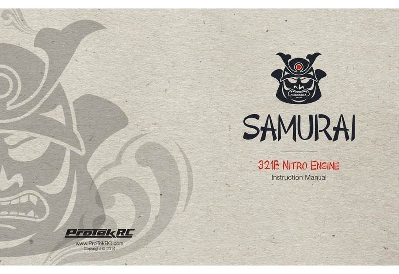 PRO-TEK Samurai 321B instruction manual