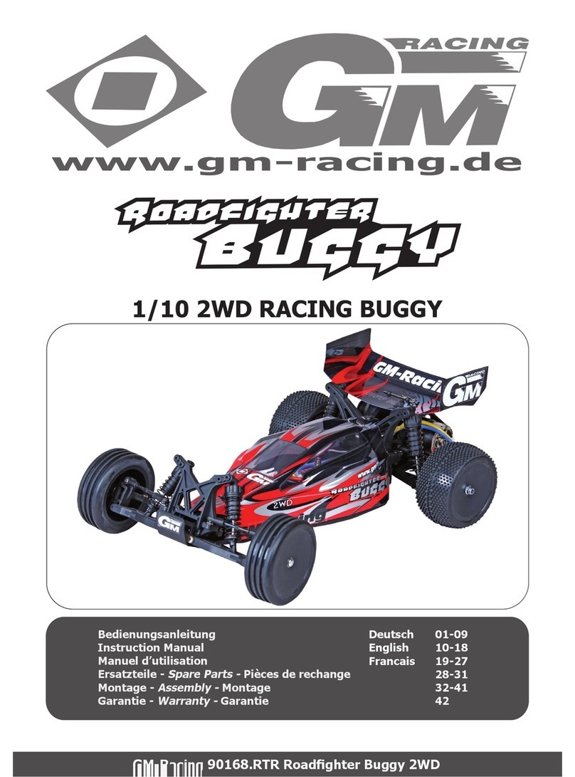 GM-Racing ROADFIGHTER BUGGY User manual
