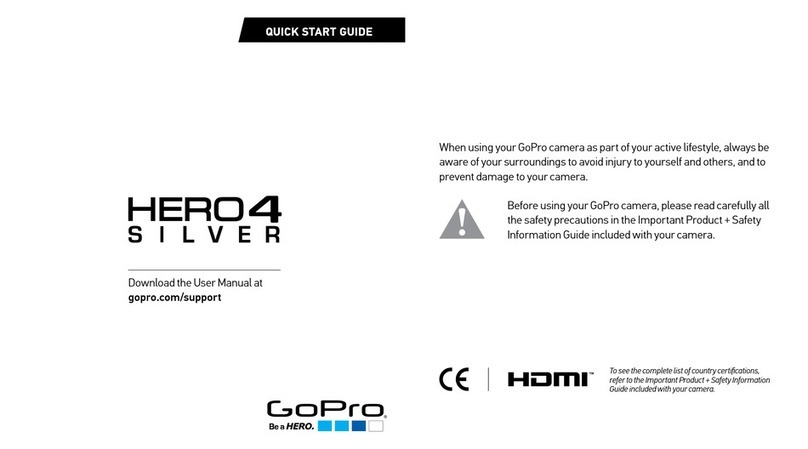 GoPro Hero4 Silver User manual