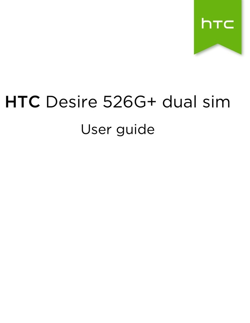 HTC Desire 526G+ dual sim User manual