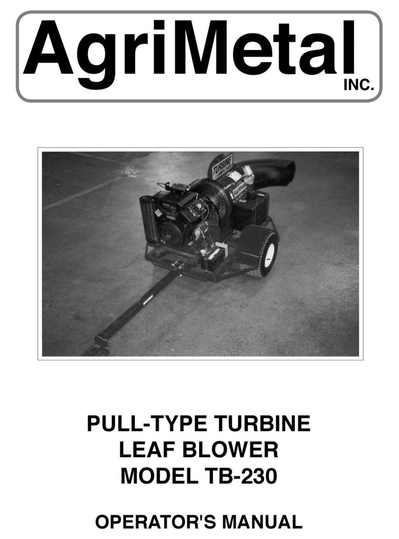 AgriMetal TB-230 Operator's manual