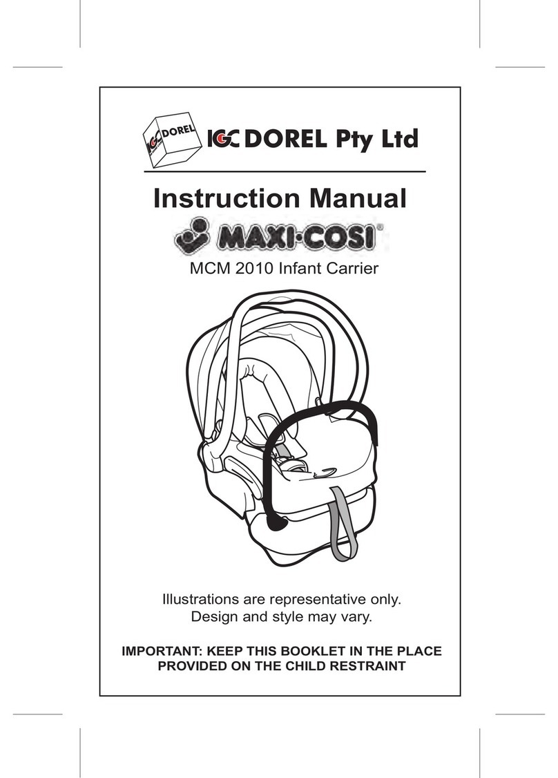 IGC Dorel MAXI-Cosi MCM 2010 instruction manual