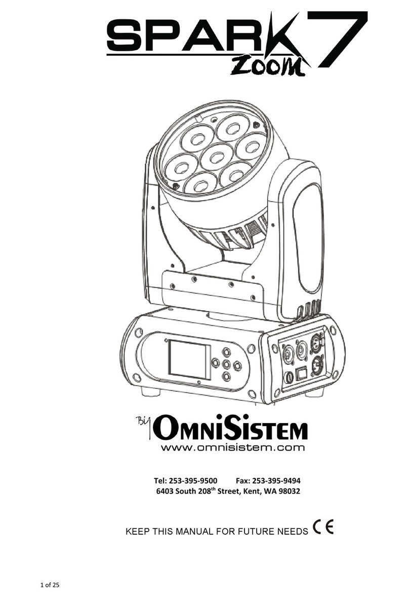 OmniSistem Spark 7 Zoom user manual