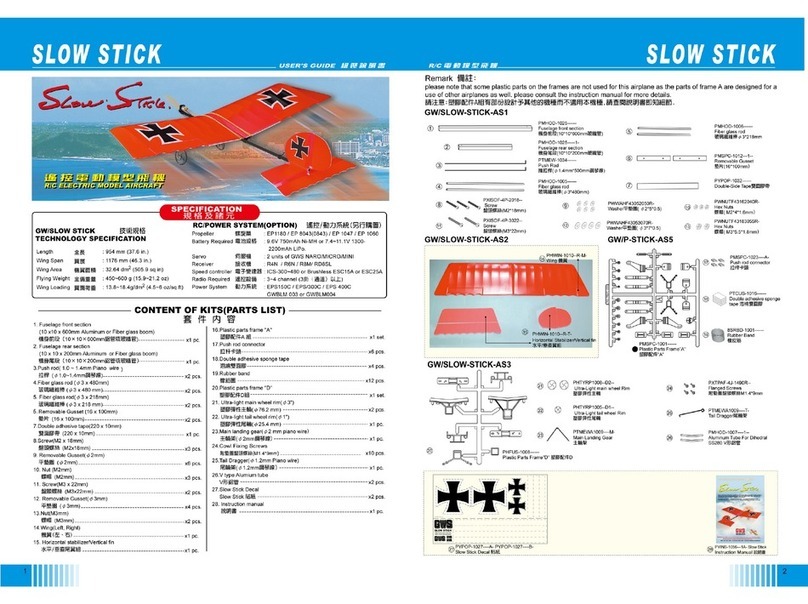 Horizon Hobby Slow Stick user guide