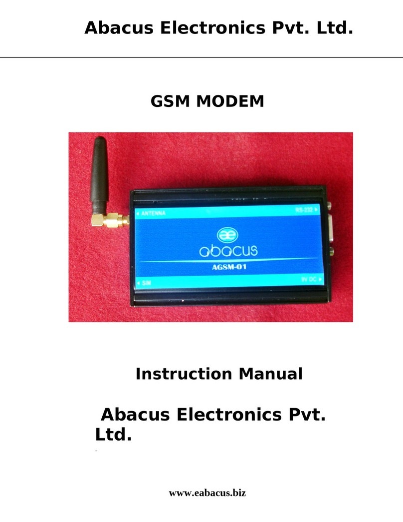 ABACUS AGSM-01 instruction manual ABACUS AGSM-01 instruction manual