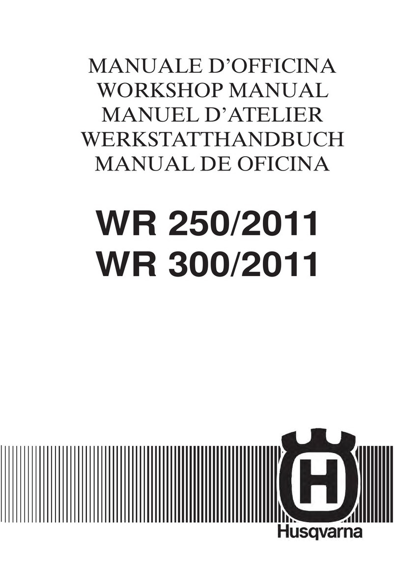 Husqvarna 2011 WR 300 Workshop manual